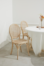 Load image into Gallery viewer, Set of 2 King Louis Dining Chairs-White Wash