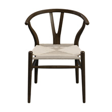 Load image into Gallery viewer, Set of 2 Pia Wishbone Dining Chair-Dark Honey Brown