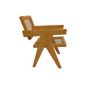 Elliot Dining Chair-Dark Honey