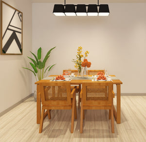 Elliot Dining Chair-Dark Honey