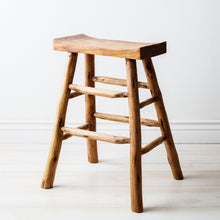 Load image into Gallery viewer, Thilanka Reclaimed Wood Stool