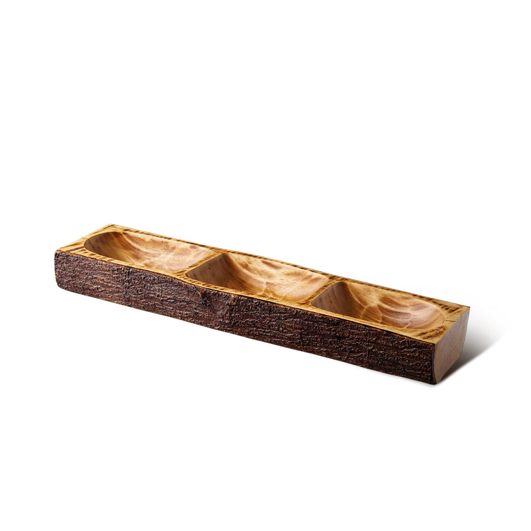 Acadian Three Section Serving Tray