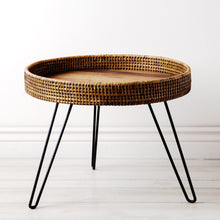 Load image into Gallery viewer, Amapura Large Round Rattan Side Table