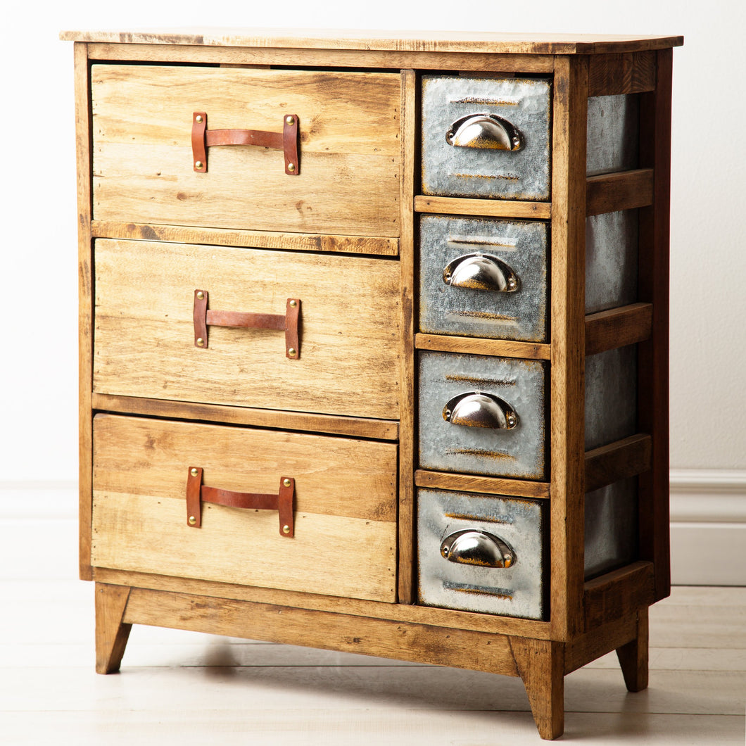 Malacca 3 x 4 Drawer Cabinet