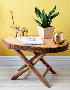 Acadian Bark Side Table